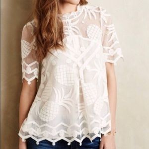 Anthropologie HD in Paris “Pineapple” Blouse